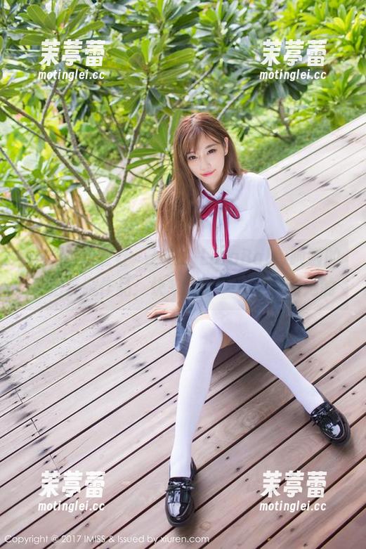 IMiss爱蜜社 - LOL，LalaBaby啦啦的私拍长腿作品：快来对比一下你的和她的