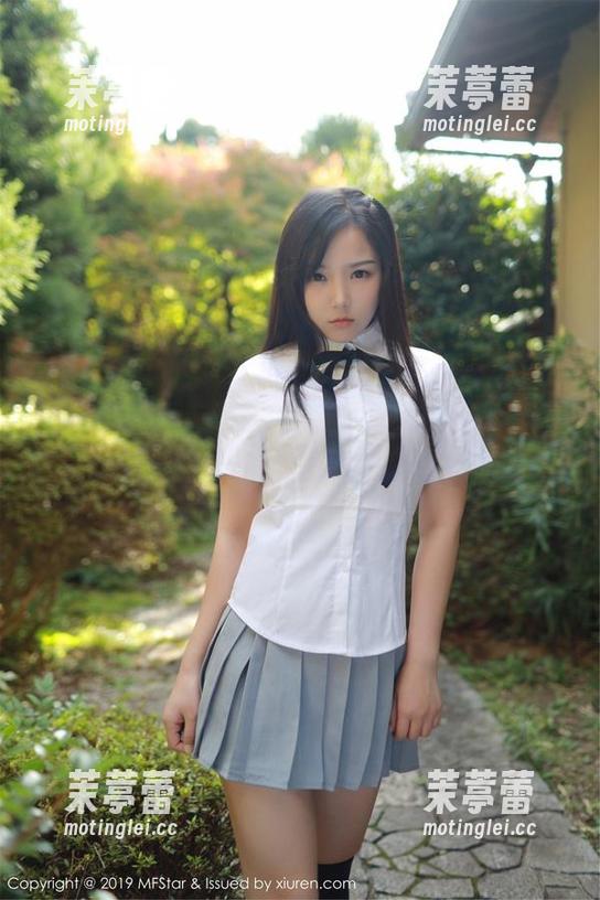 MFStar模范学院 - 修女的另一面：77qiqi最新图包，纯洁与调皮的完美结合！