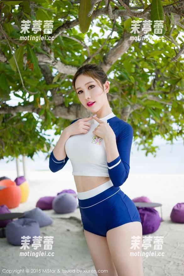 MiStar魅妍社 - 少女关思阳，下载她的美照，网盘里小心“心跳”的瞬间。