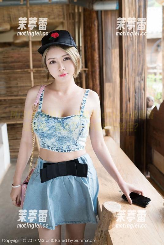 MiStar魅妍社 - 赵欢颜Jessica的眼镜私房照，透出了一种微妙的性感？