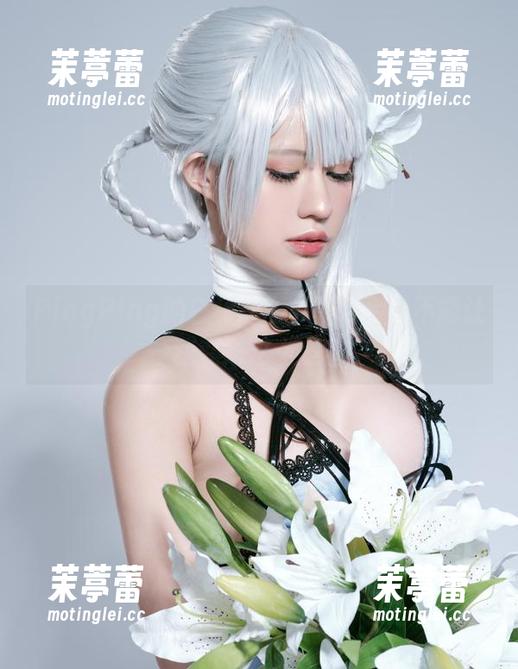PingPing的白裙原图，下载后能不能让我变得这么美？