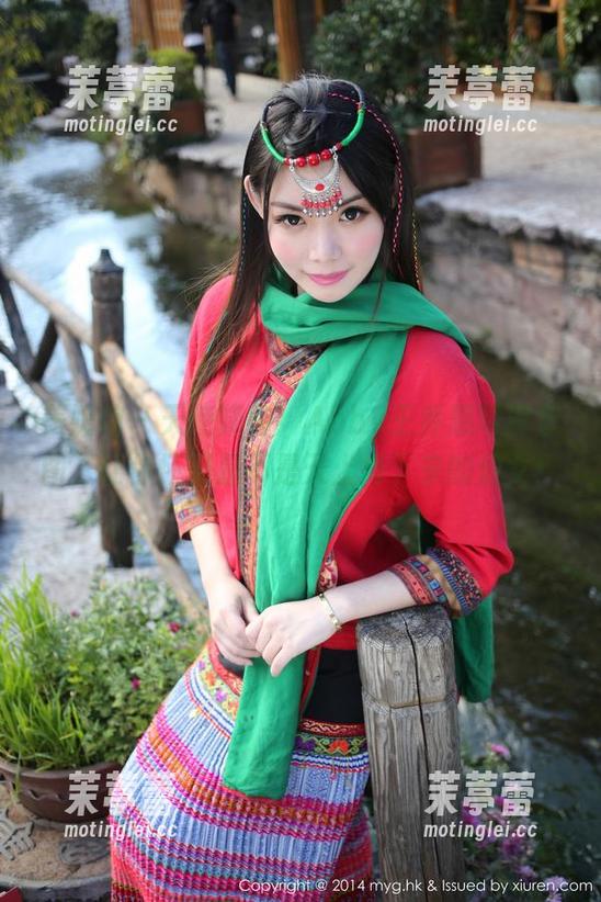 美媛馆 - 天使降临！Abby王乔恩写真套图，让你怀疑是不是天上掉下来的仙女！